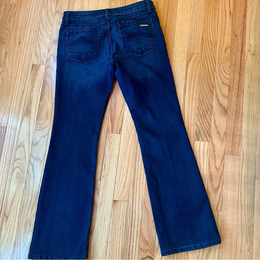 Michael Kors Dark Indigo Flare Jeans - Picture 7 of 8